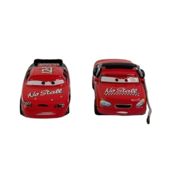 Disney Pixar Cars Diecast No Stall Todd Marcus #123 & Pit Crew w/Chief Pitty - Picture 5 of 13